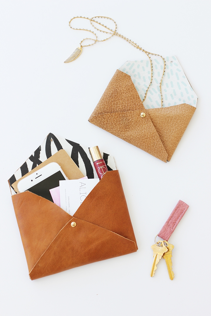 12 Easy DIY Leather Crafts - BREPURPOSED