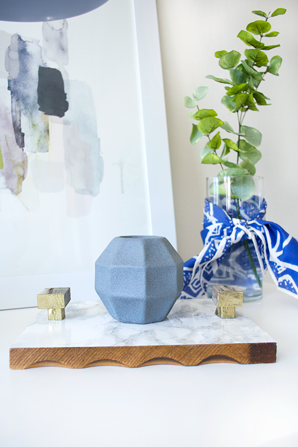 Another round of #swapitlikeitshot and more thrift store finds to makeover! Check out this simple DIY Thrifted Nightstand Decor!