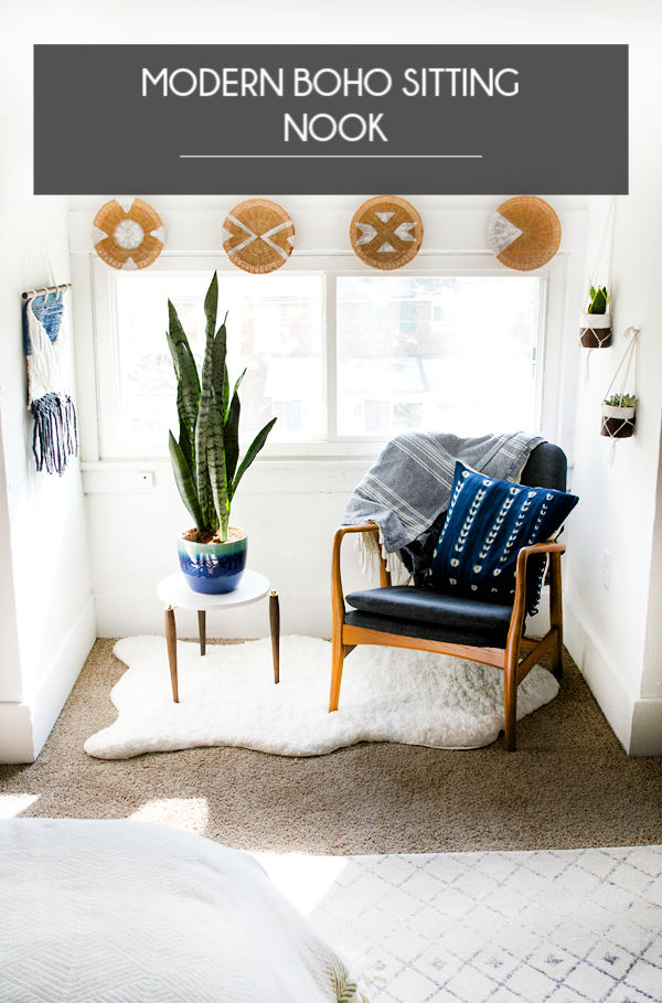 Modern Boho Sitting Nook