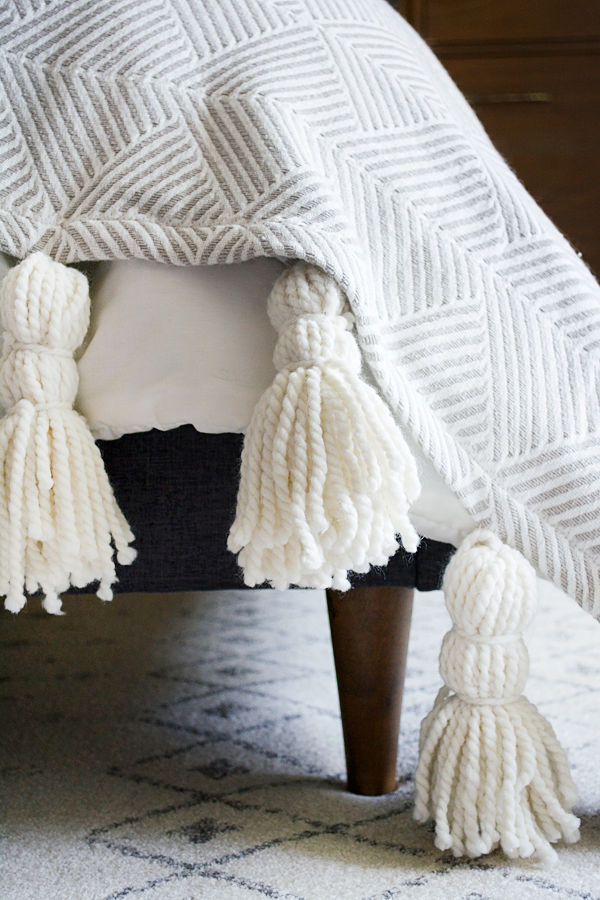 Giant Tassel Throw Blanket