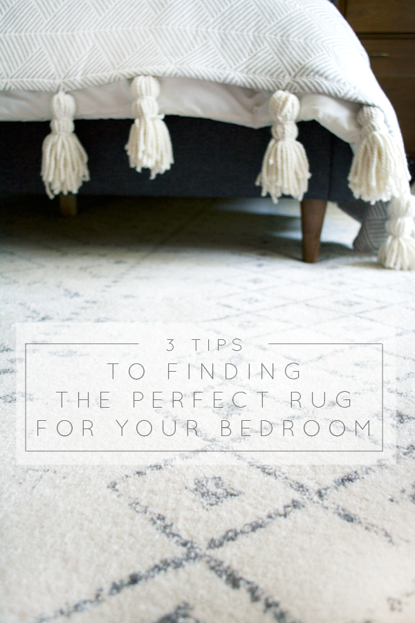 3 Tips to Finding the Perfect Rug for Your Bedroom