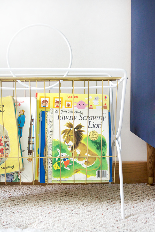 Vintage Modern Book Holder DIY