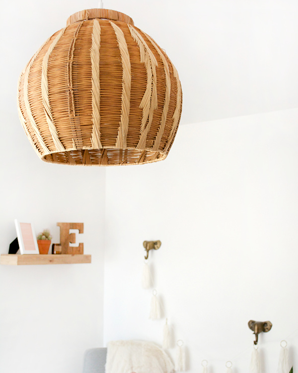 DIY Boho Hanging Light