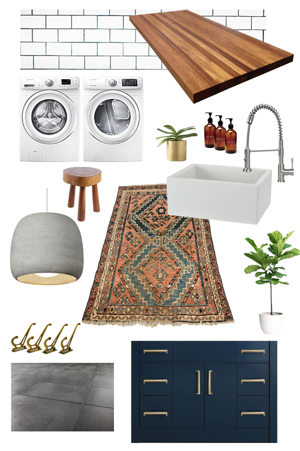 Modern Laundry Room Makeover