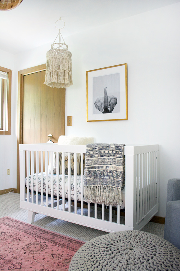 Boho Chic Nursery Makeover