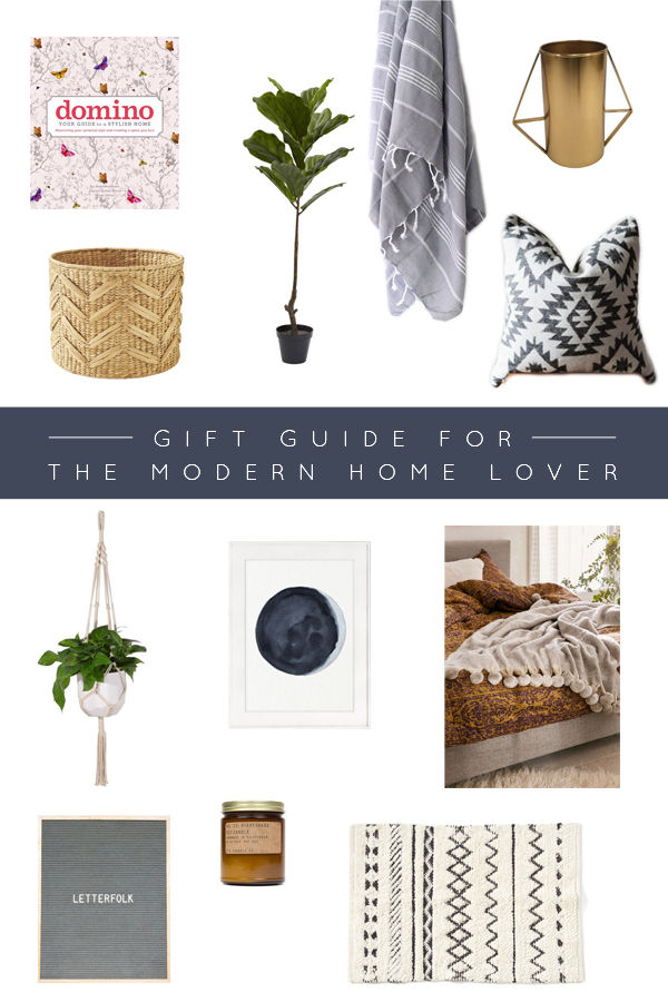 Gift Guide for the Modern Home Lover