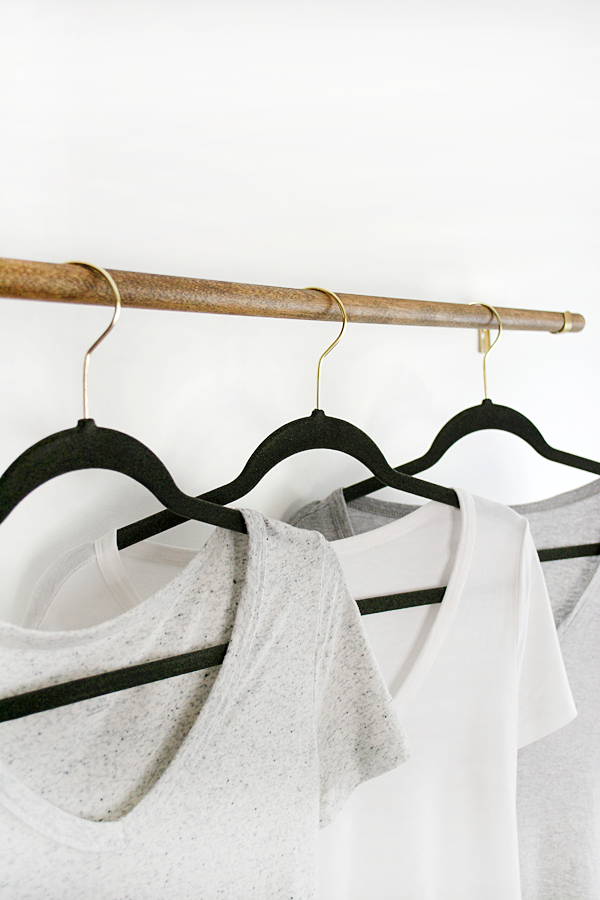 simple modern clothes rack