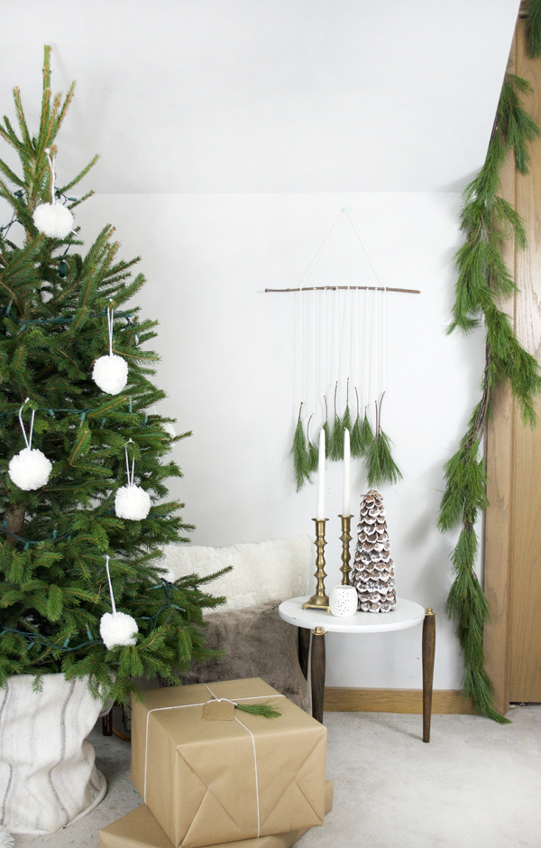 Christmas Pine Wall Hanging