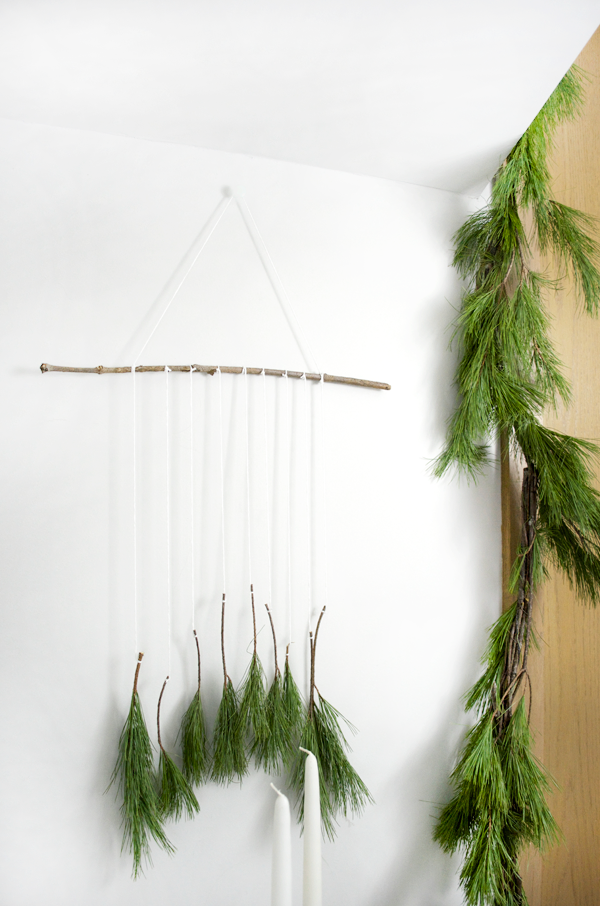 Christmas Pine Wall Hanging