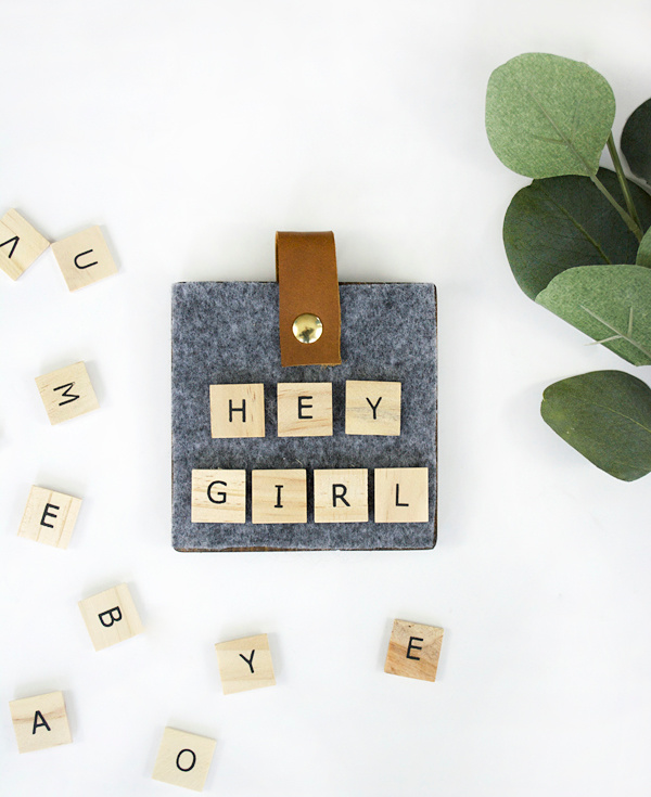 How To Make Mini Letter Board