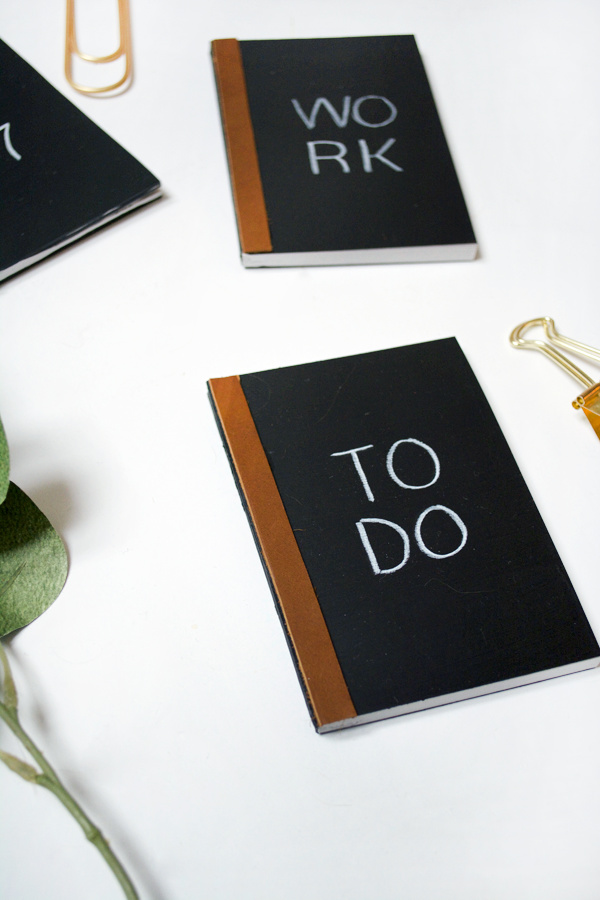 Mini chalk Board Notebooks