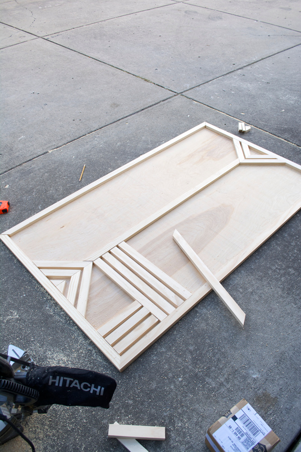 Building Process of Wood Feature Wall