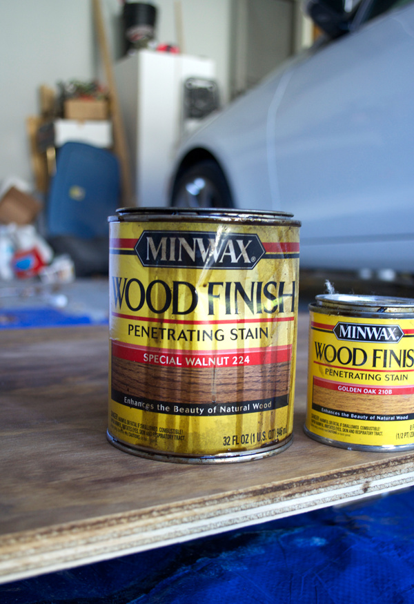 Wood Stain for Mudroom Bench