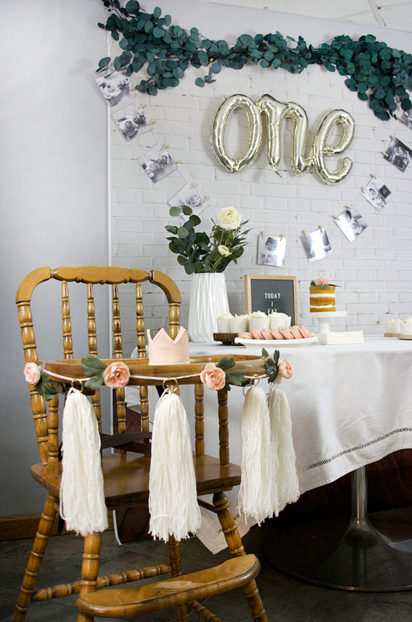 Girls First Birthday Decor