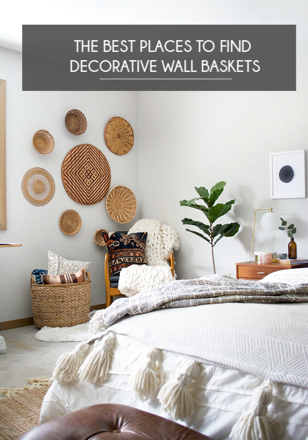 The Best Places To Find Decorative Wall Baskets