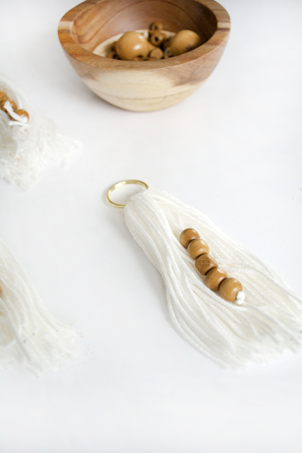 DIY Tassel Keychains