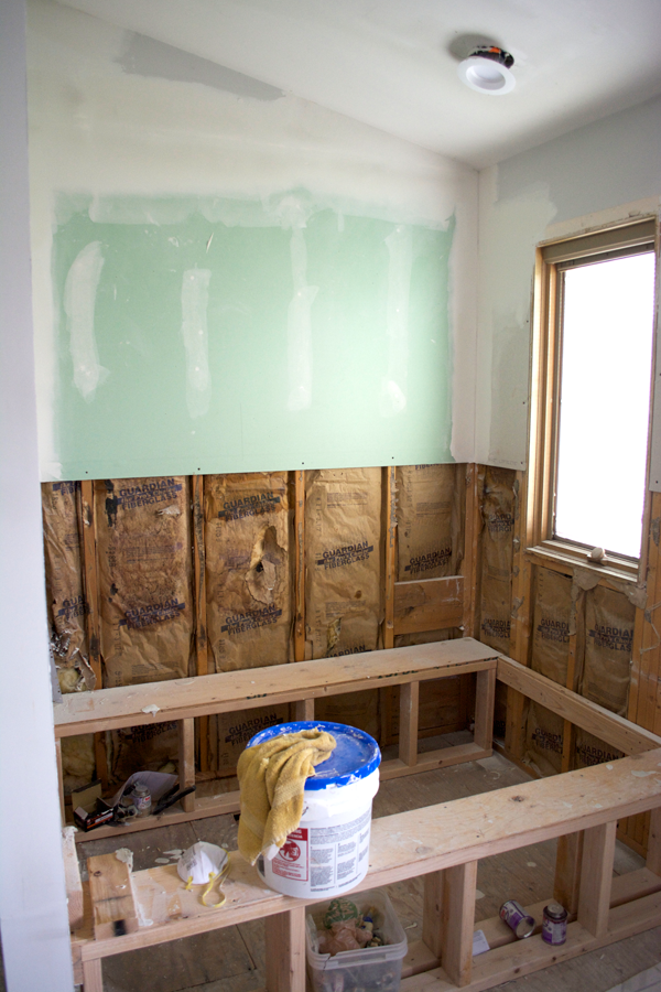 Wood Planked Bathtub