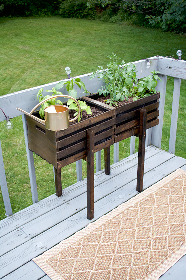 Modern Crate Planter