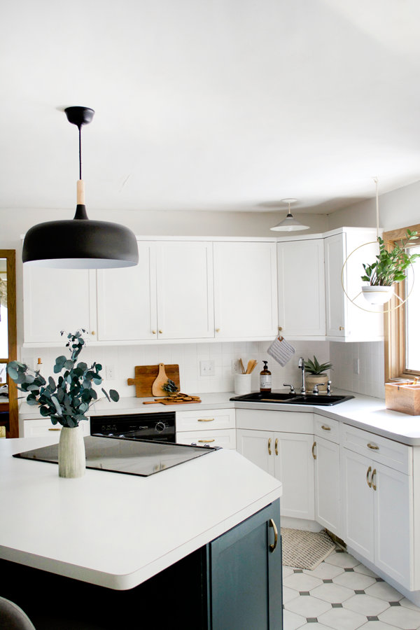 painted kitchen cabinets