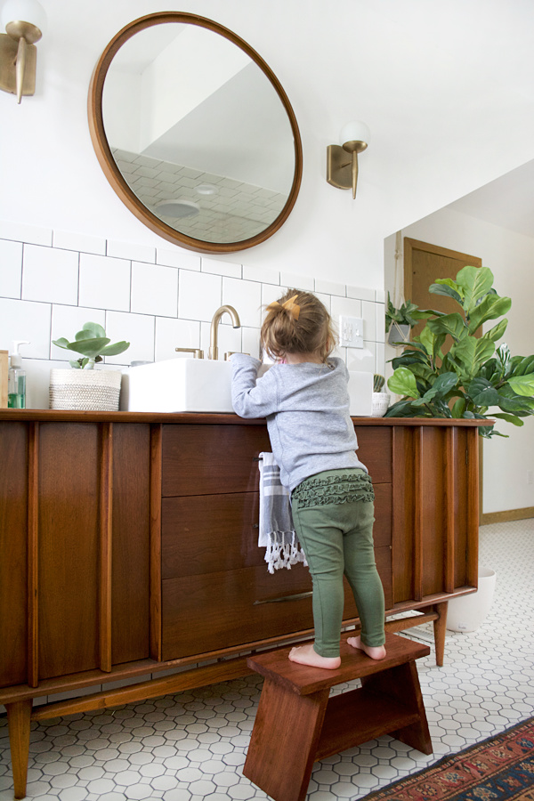 DIY Modern Step Stool