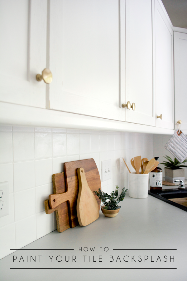 How to Paint Your Tile Backsplash