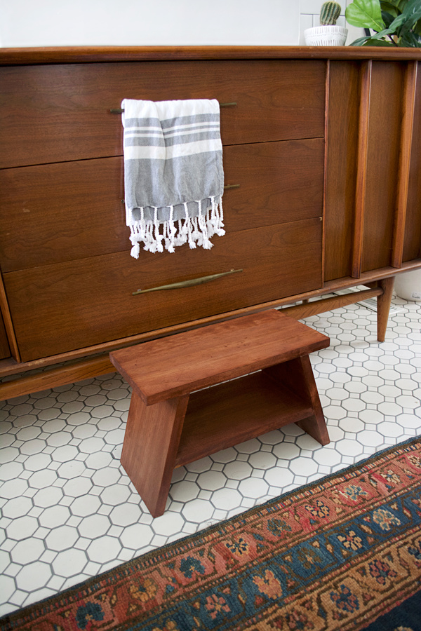 DIY Modern Step Stool