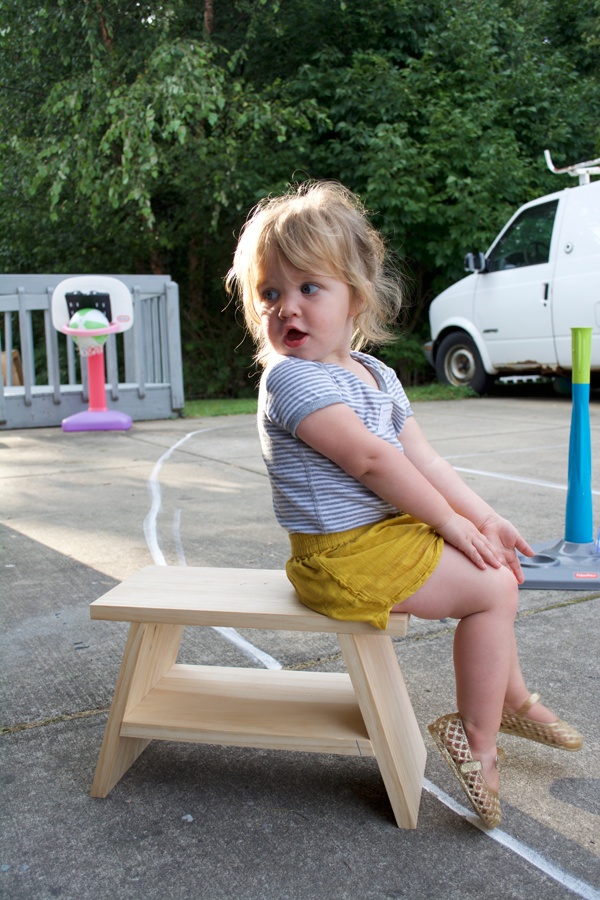 Little Kid Step Stool DIY