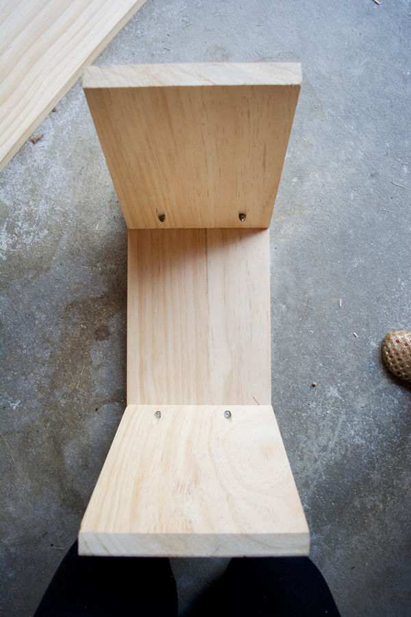 Wood Step Stool Base