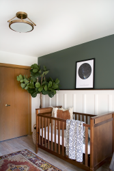 Modern and Vintage Boy's Nursery Reveal