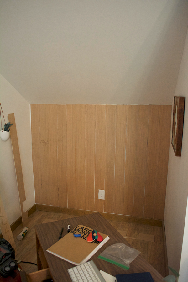 how to install vertical shiplap