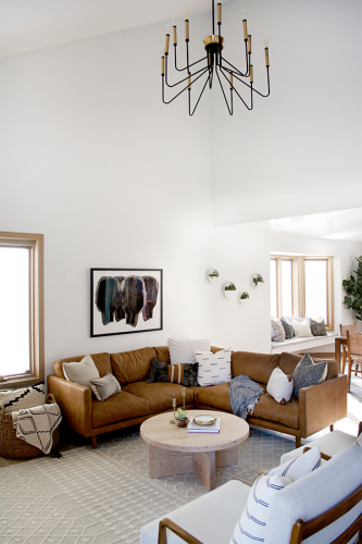 Modern, Casual Living and Dining Room :: One Room Challenge Reveal ...