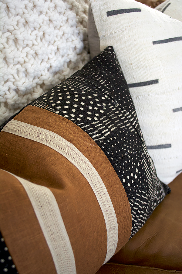 Handmade pillow from Norwegian Wood