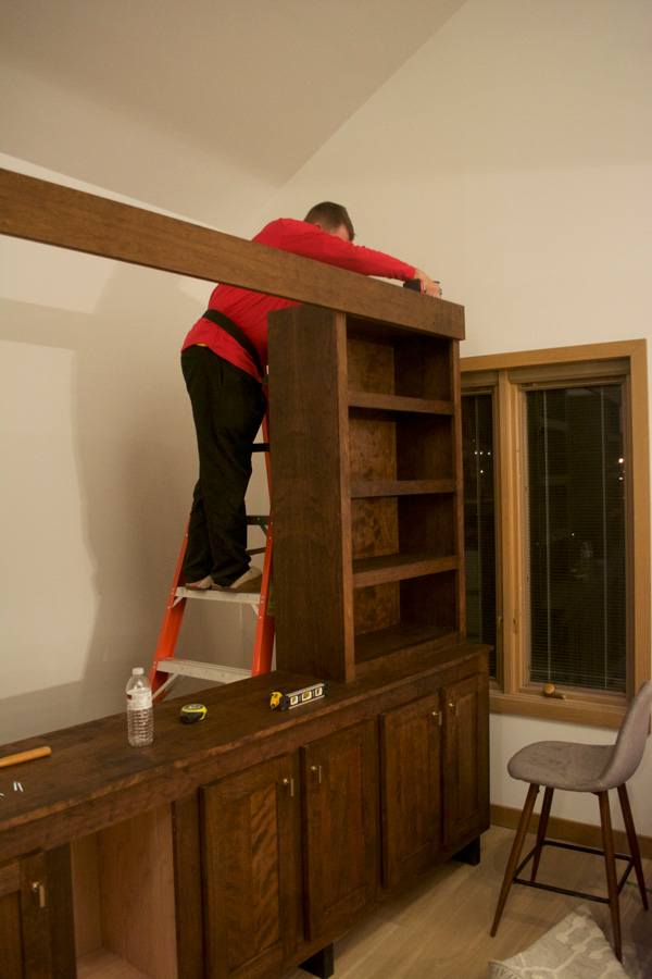 Attaching sliding barn door hardware