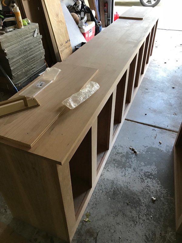 Custom DIY Entertainment Unit with Sliding Barn Doors