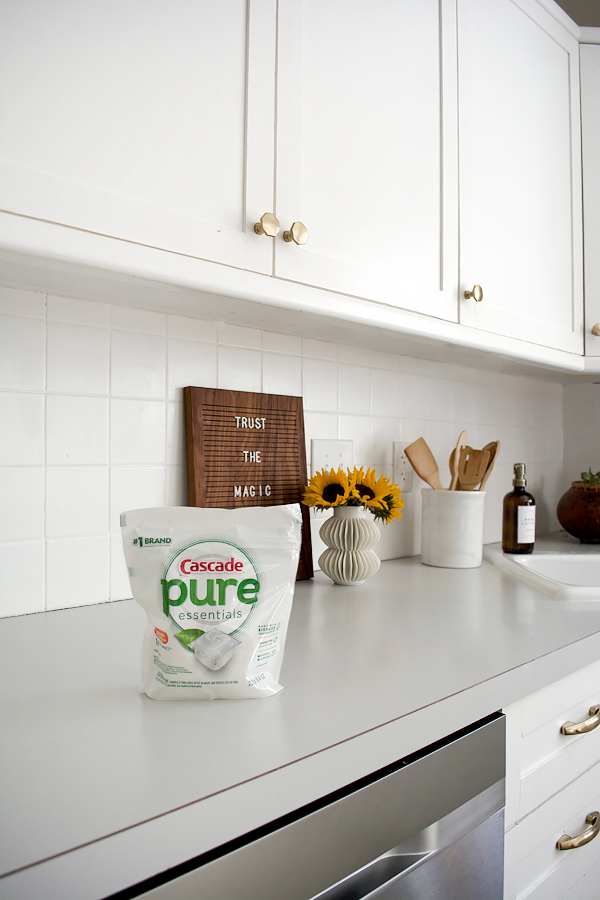 Cascade Pure Essentials Dishwasher Soap