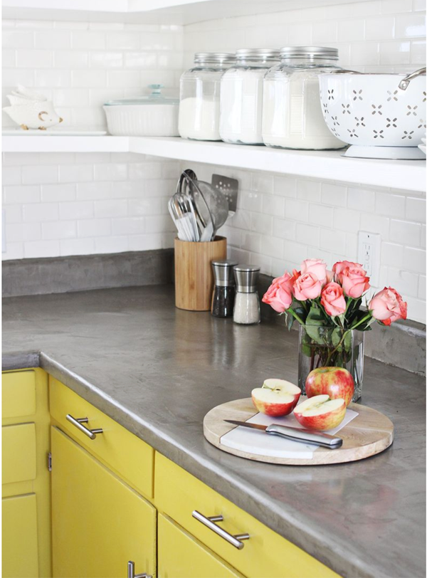 DIY Concrete Countertops