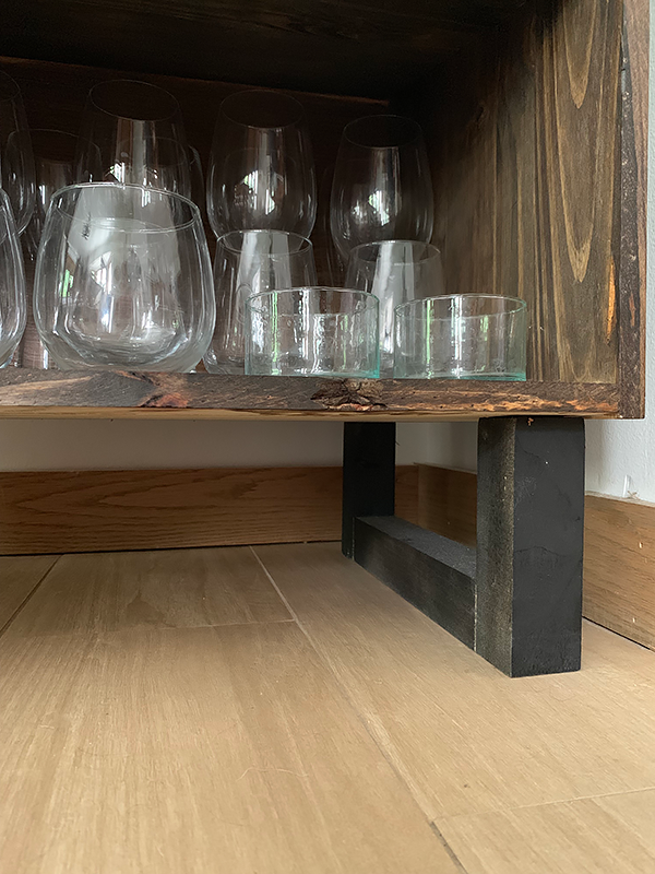 DIY Modern Bar Cart