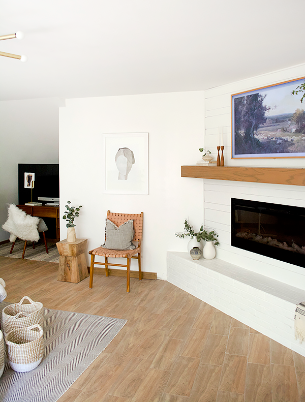 Mantel Decorating Tips Around a TV