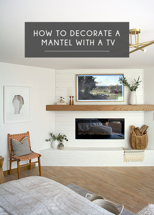 How To Decorate A mantel With A Tv