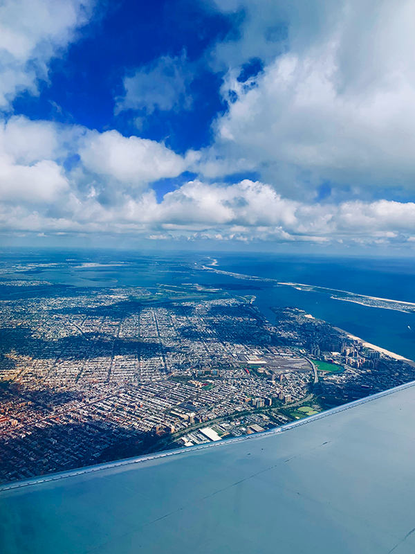 Aerial View of NYC