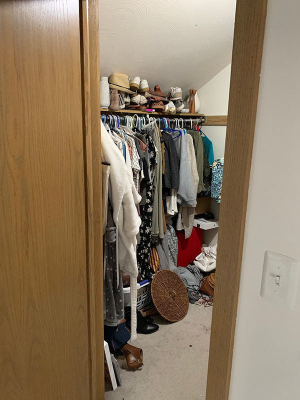 Master Closet Makeover