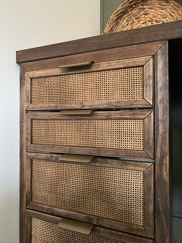 Cane cheap webbing desk