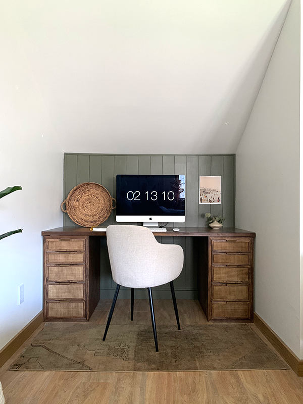 DIY IKEA Alex Desk Hack Makeover