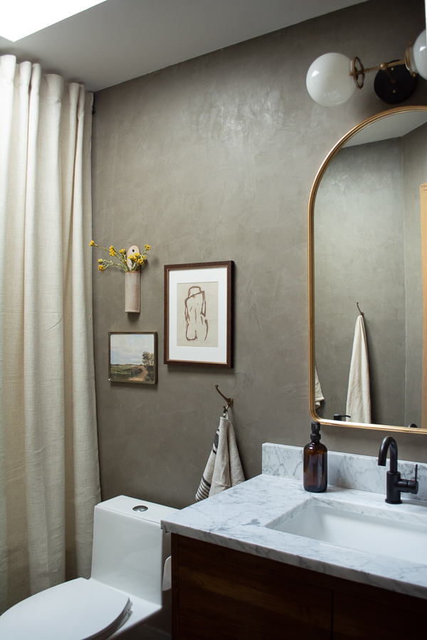 Modern Vintage Neutral Bathroom