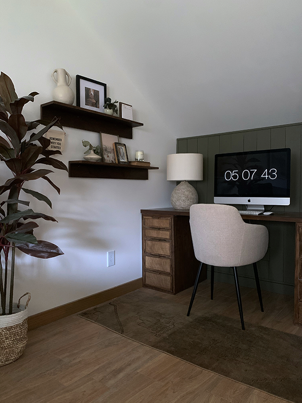 Office Nook in Bedroom