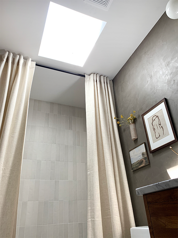 Skylight in Bathroom