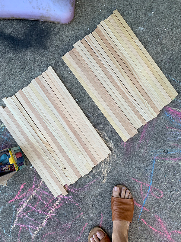 Wood Slats on a Murphy Bed