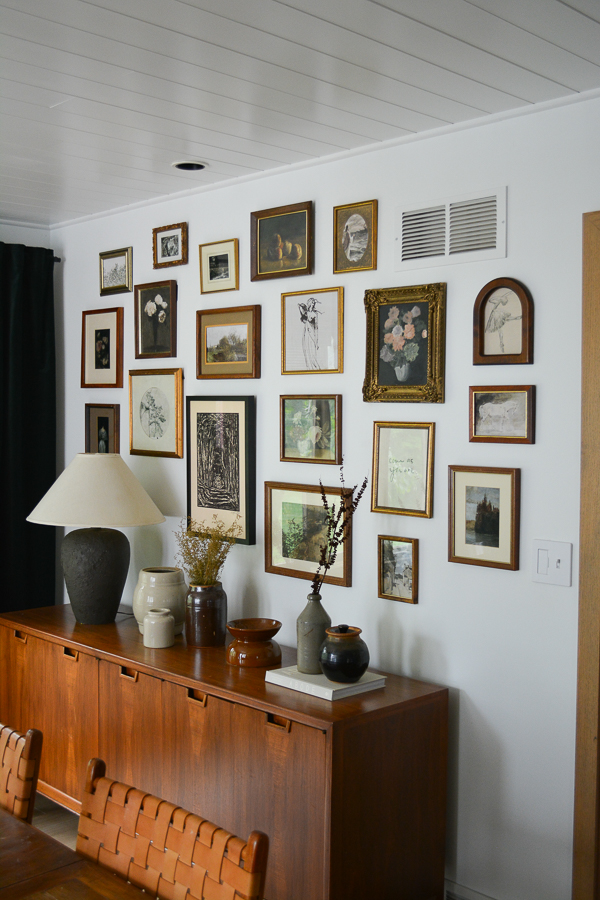 Eclectic Gallery Wall