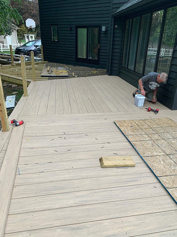 TimberTech Weathered Teak Deck