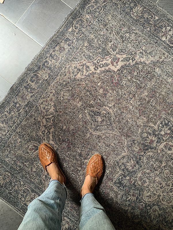 Machine Washable Rug in the Laundry Room